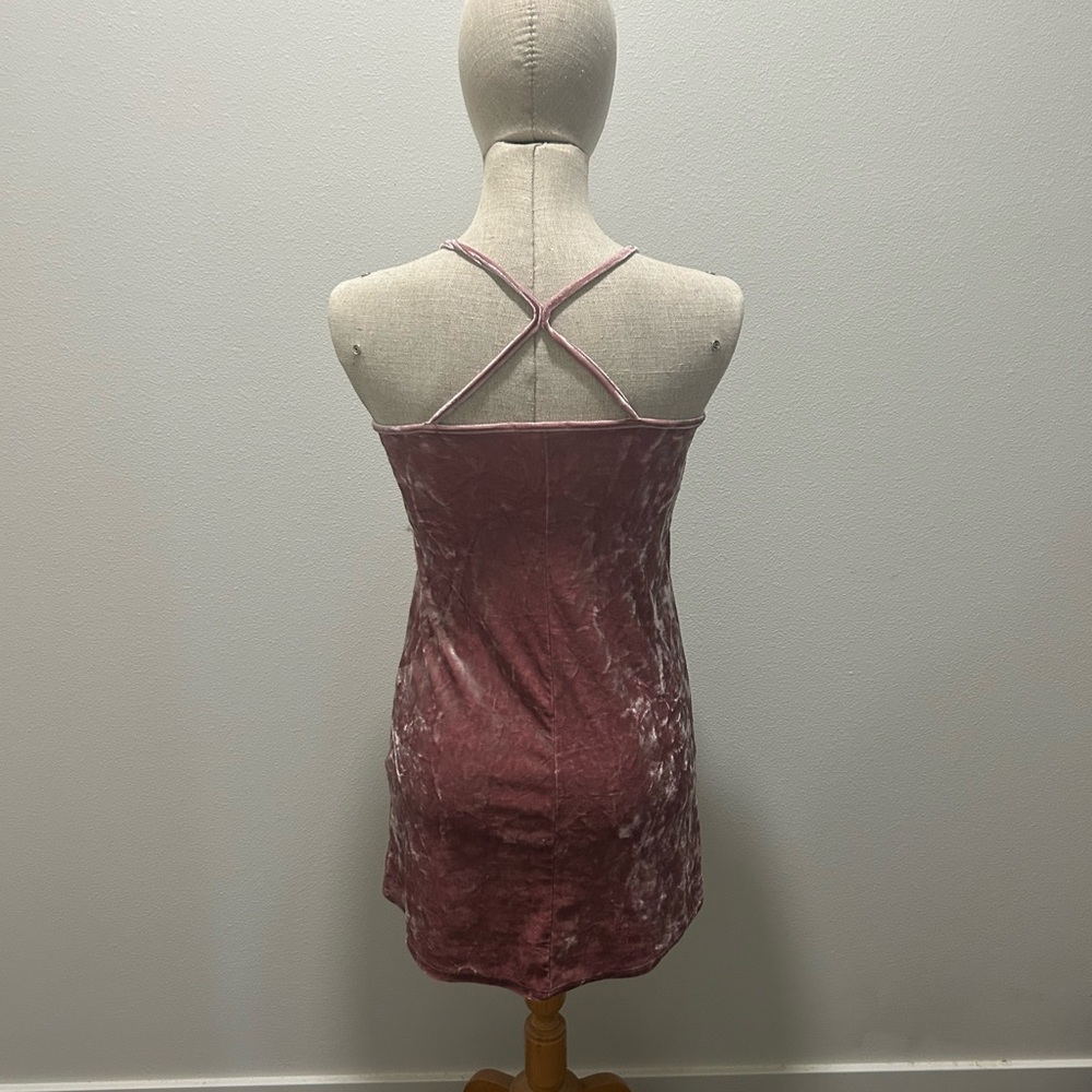 Velvet Strappy Dress